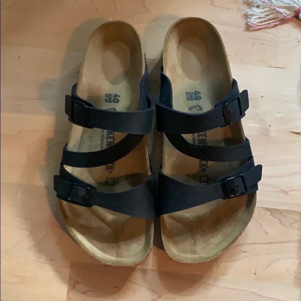 Birkenstock Salina black Birko floor new